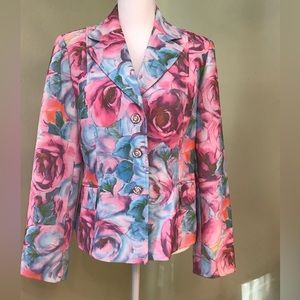 ❤️Women’s Fully Lined Fitted Summer Blazer, M